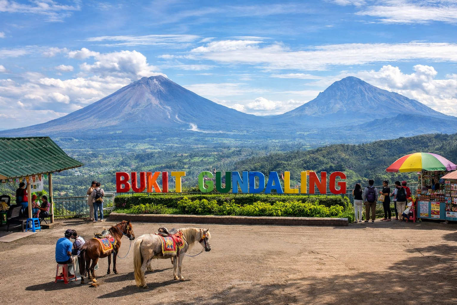 7 Tempat Wisata Terpopuler di Berastagi yang Wajib Dikunjungi Saat Liburan