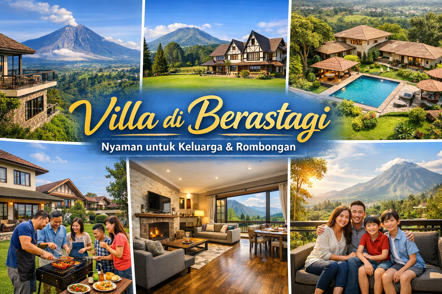 Villa di Berastagi untuk Rombongan dan Keluarga: Rekomendasi Villa Terbaik, Harga dan Tips Sewa - Berita Wisata Berastagi