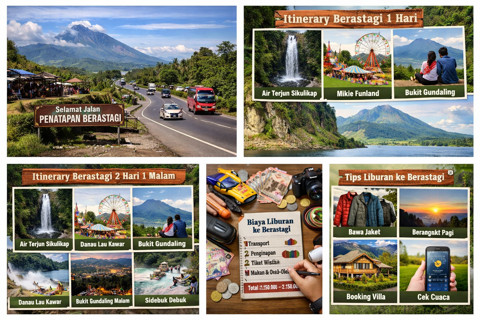 Itinerary Berastagi 1 Hari dan 2 Hari 1 Malam + Biaya Liburan Berastagi Lengkap - Berita Wisata Berastagi